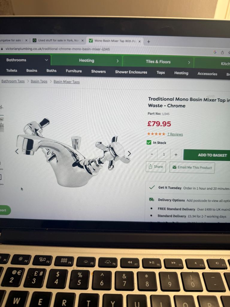 image for traditional mono basin mixer tap