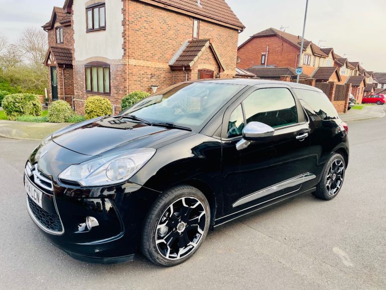 Citroen DS3 1.6 Petrol in deep Black paint, Full history, New Tyres 