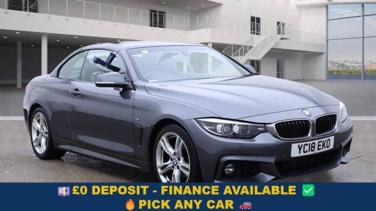 2018 BMW 4 Series 2.0 420d M Sport Convertible 2dr Diesel Auto Euro 6 (s/s) (190 ps) Convertible ...