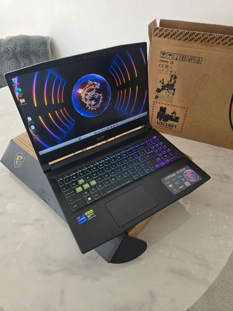 MSI Katana 15 I9-13900H/16GB Ram/1TB SSD/RTX 4070/15" 144Hz/W11