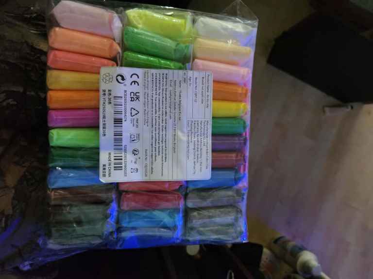 New Pack of Craft Clay with Tools – Multicoloured