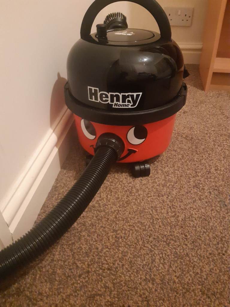 Henry Home Vacuum Cleaner – Red and Black, Good Condition