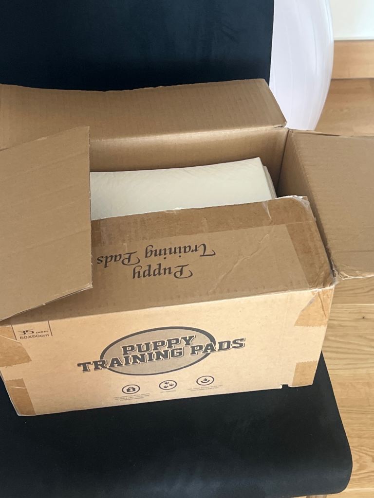 Box of New Puppy Training Pads – Approx 25 pads