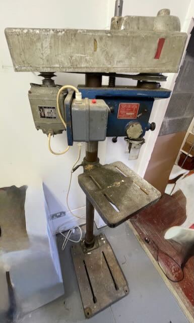 Vintage pillar drill