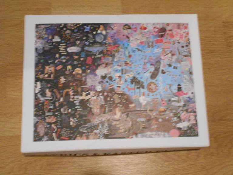 Taylor Swift Lyrics & Easter Eggs 1000 Piece Puzzle 