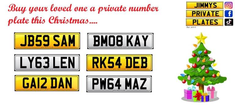 Private number plates for sale 