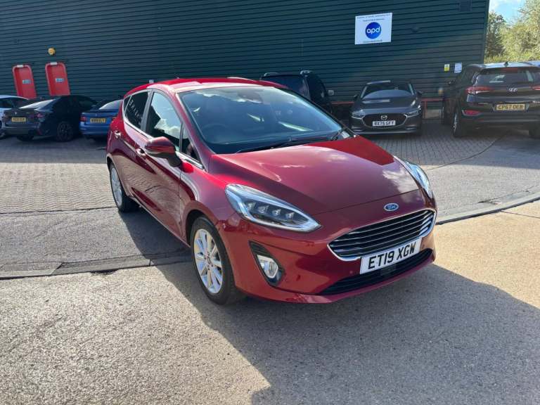 2019 Ford Fiesta 1.0T EcoBoost Titanium Euro 6 (s/s) 5dr HATCHBACK Petrol Manual