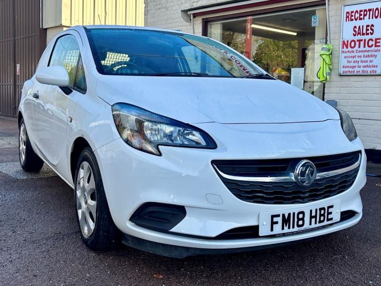 2018 Vauxhall Corsa 1.3 CDTi 16V 95ps ecoTEC Van  CAR DERIVED VAN Diesel Manual