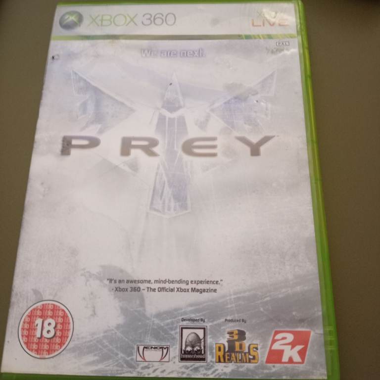 Xbox 360 Game: Prey – Complete with Case