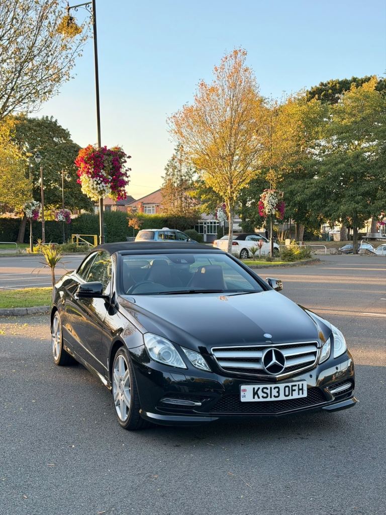 Mercedes-Benz, E CLASS, Convertible, 2013, Semi-Auto, 2987 (cc), 2 doors