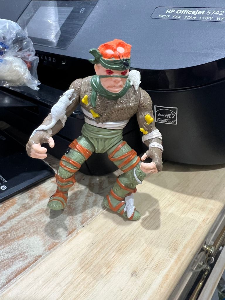 Vintage Rat King Teenage Mutant Ninja Turtles Figure 1989