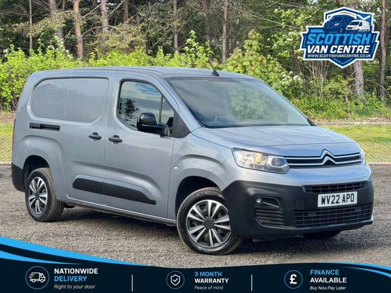 2022 Citroen Berlingo 1.5 BlueHDi 950Kg Enterprise Pro 100ps [6 Speed] PANEL VAN DIESEL Manual