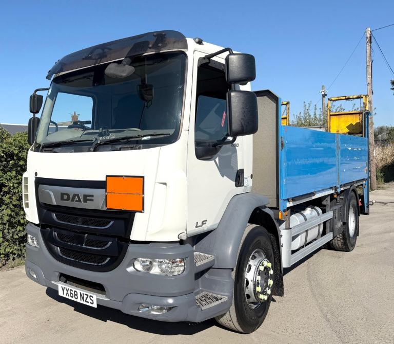 2018 DAF LF55.260 DROPSIDE IDEAL VACUUM TANKER TIPPER SKIP GRAB 18T EURO-6