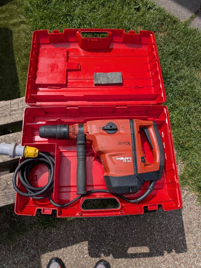 Hilti TE 60 SDS Max Rotary Hammer Drill Breaker 110v te60