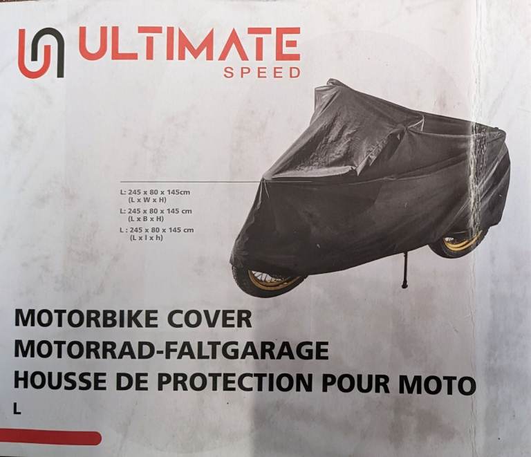 Ultimate Speed Motorbike Cover.