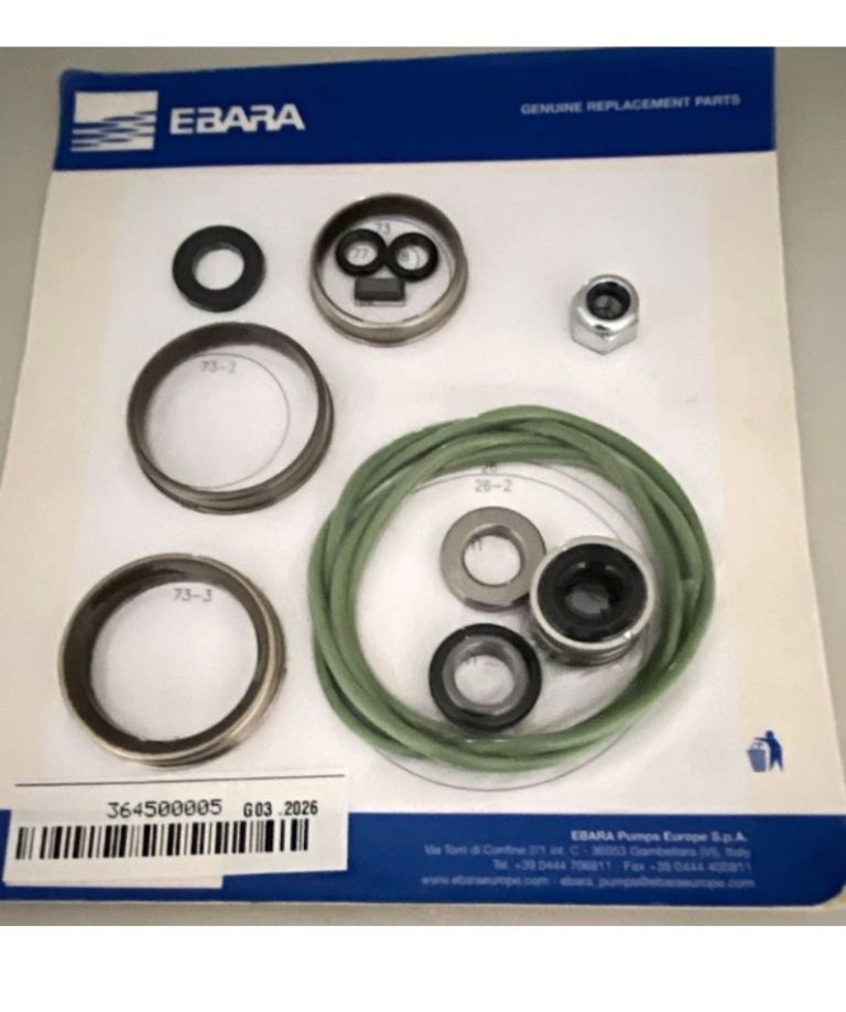 EBARA Genuine Replacement Parts Kit - New
