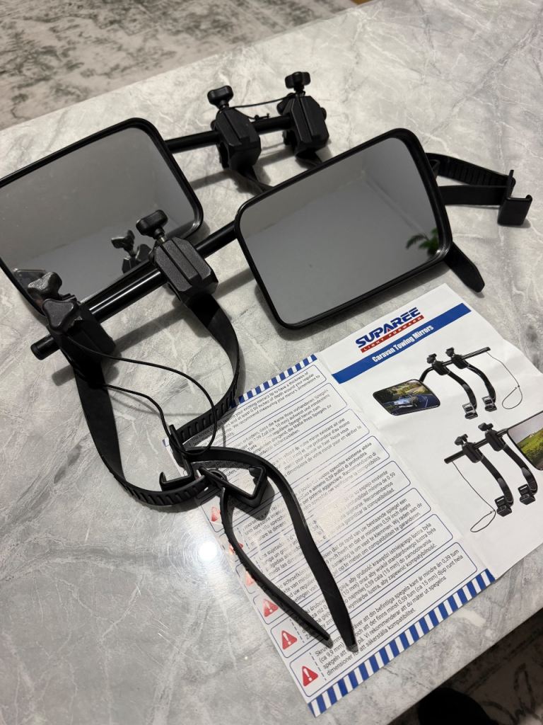 Caravan towing mirrors