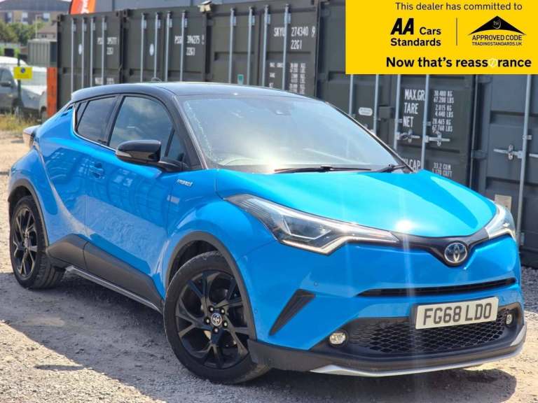 2018 Toyota C-HR 1.8 VVT-h Dynamic SUV 5dr Petrol Hybrid CVT Euro 6 (s/s) (122 ps) SUV Hybrid Aut...
