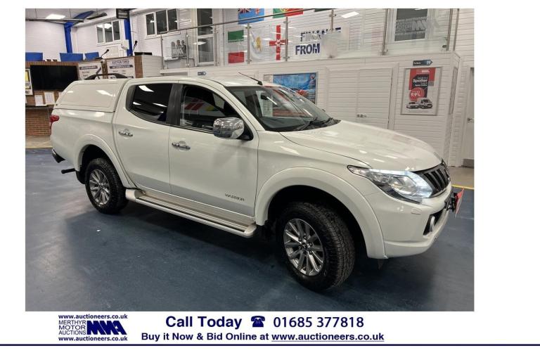 2019 Mitsubishi L200 WARRIOR 2.4DI-D 178PS AUTO 4X4 5 SEAT DOUBLE CAB PICK UP C/W TRUCKMAN TOP - ...