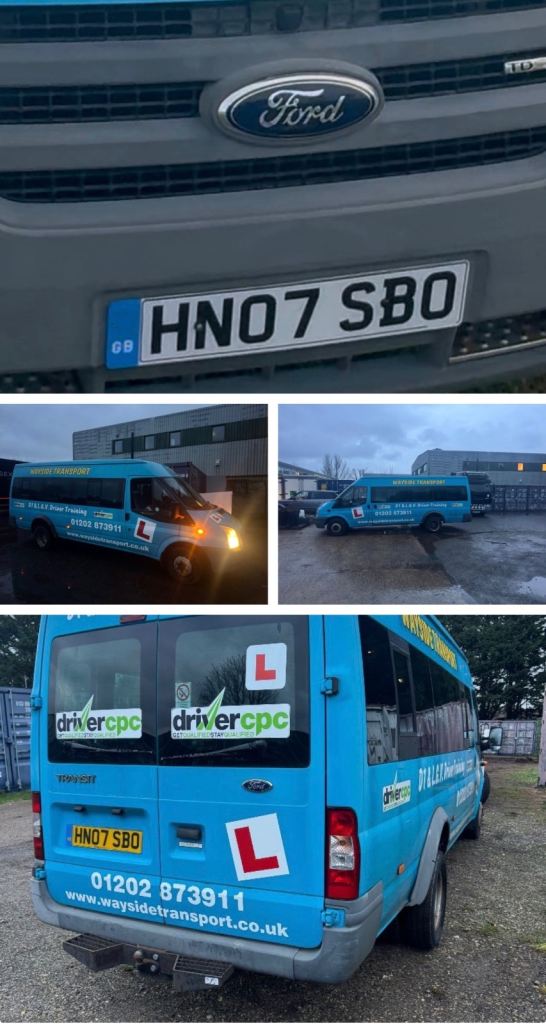 Mini bus seats for sale from a transit van 2007