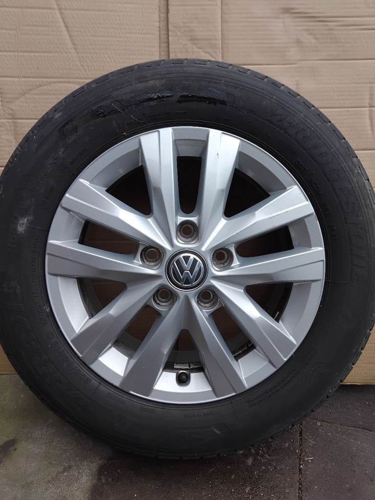 VW ORIGINAL T5 T6 Caravelle Highline Multivan 16in Clayton Alloy Wheel