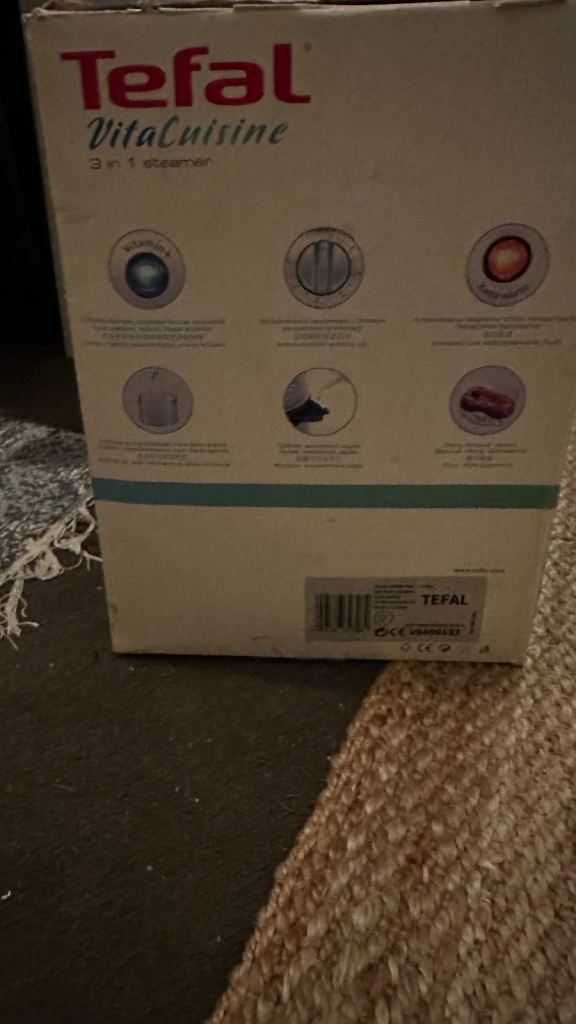 Tefal Vitacuisine Compact Steamer - Healthy Cooking, Good Condition