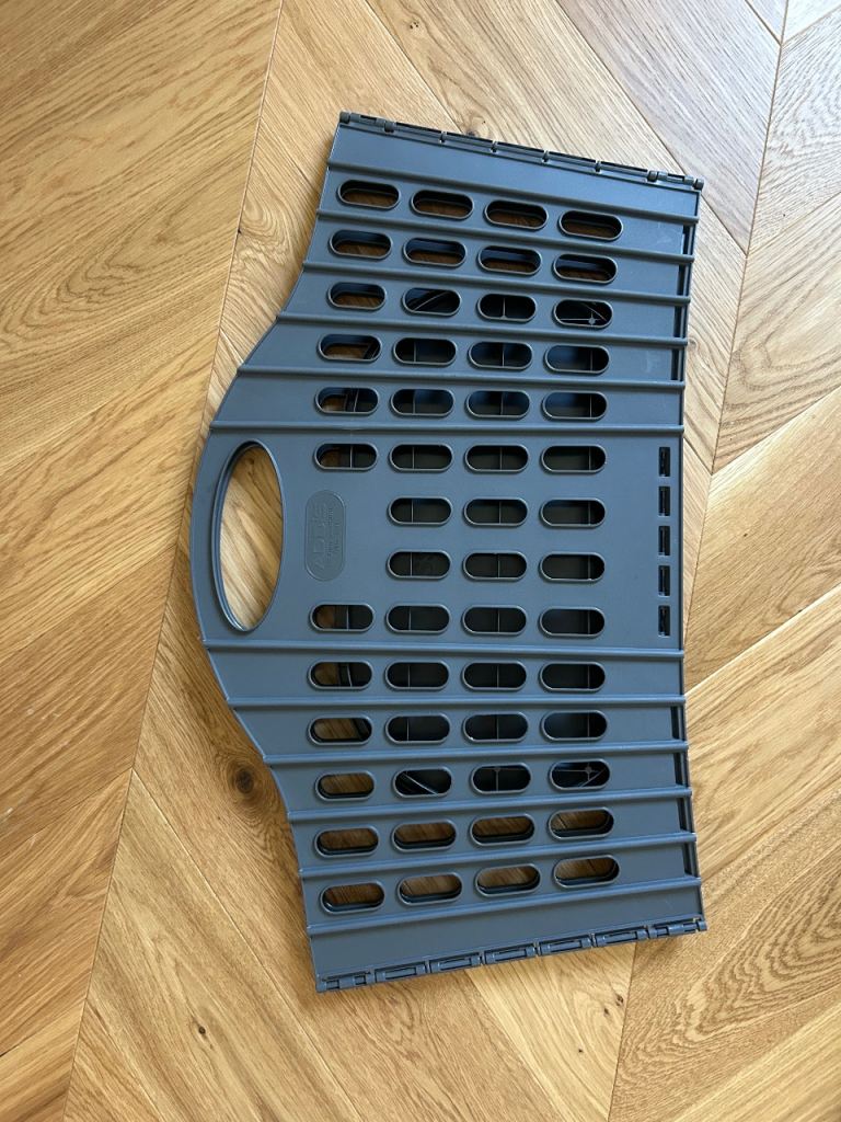 Addis, Fold Flat Easy Store Clothes Laundry Basket, 38 Litre