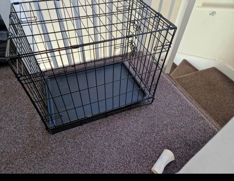 Kong ultra strong two door crate secure folding dog crate Medium 