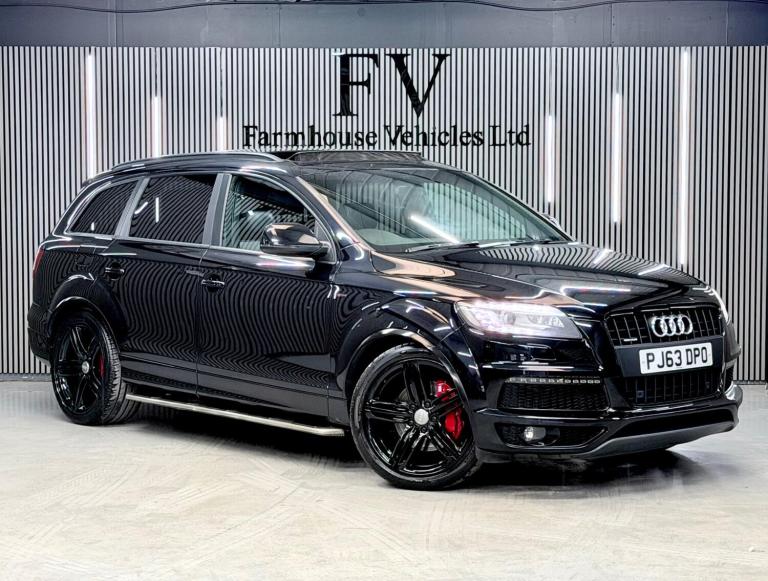 2013 Audi Q7 3.0 TDI 245 Quattro S Line Plus 5dr Tip Auto ESTATE DIESEL Automatic