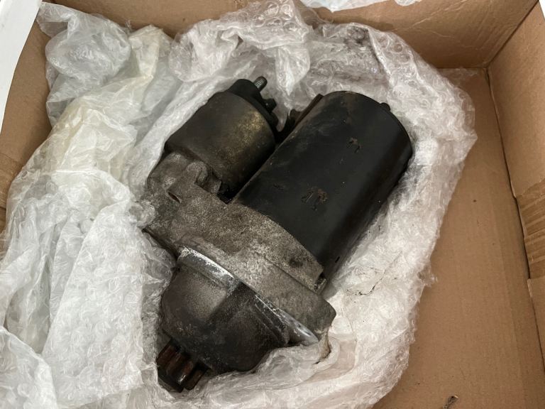 Porsche boxster starter motor