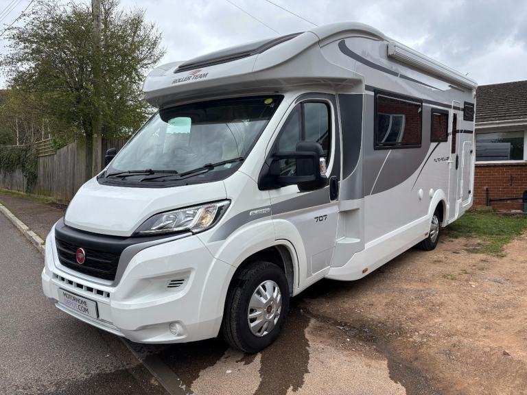 2022 6 Berth 6 Belt RollerTeam Auto-Roller 707 Drop Down Bed Motorhome For Sale