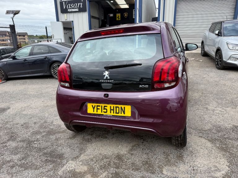 2015 Peugeot 108 Active 1.0 Petrol 102,000 miles MOT'd Februarycar £1995