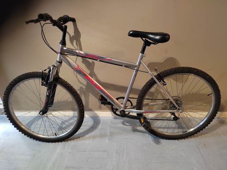 Silver Mountain Bike – Good Condition, Ready to Ride