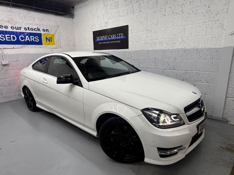 STUNNING AUTOMATIC COUPE JUST SERVICED POLAR WHITE FINANCE AVAILABLE!