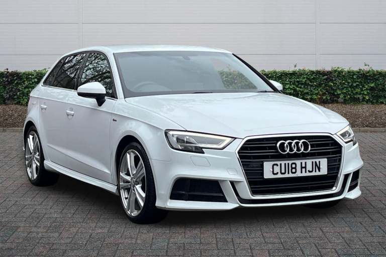 2018 Audi A3 1.5 TFSI S Line 5dr S Tronic Hatchback Petrol Automatic