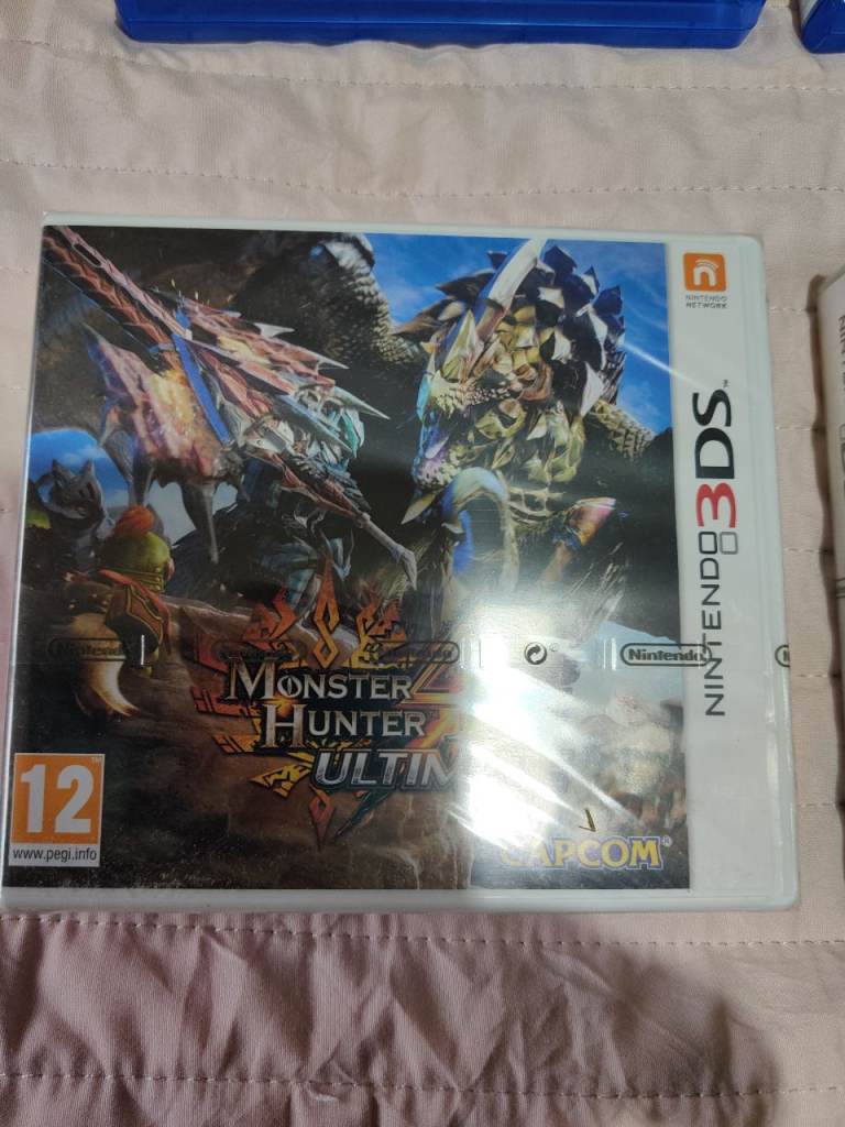 Monster Hunter 4 Ultimate NEW SEALED Capcom Nintendo DS 3DS Kids Birthday Present 