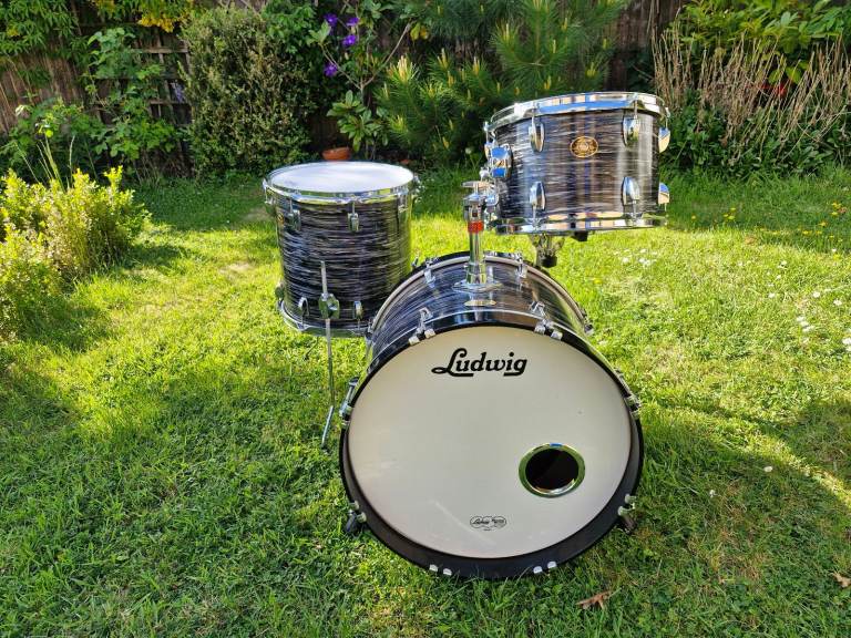 Ludwig 90th Anniversary Drum Kit Black Oyster