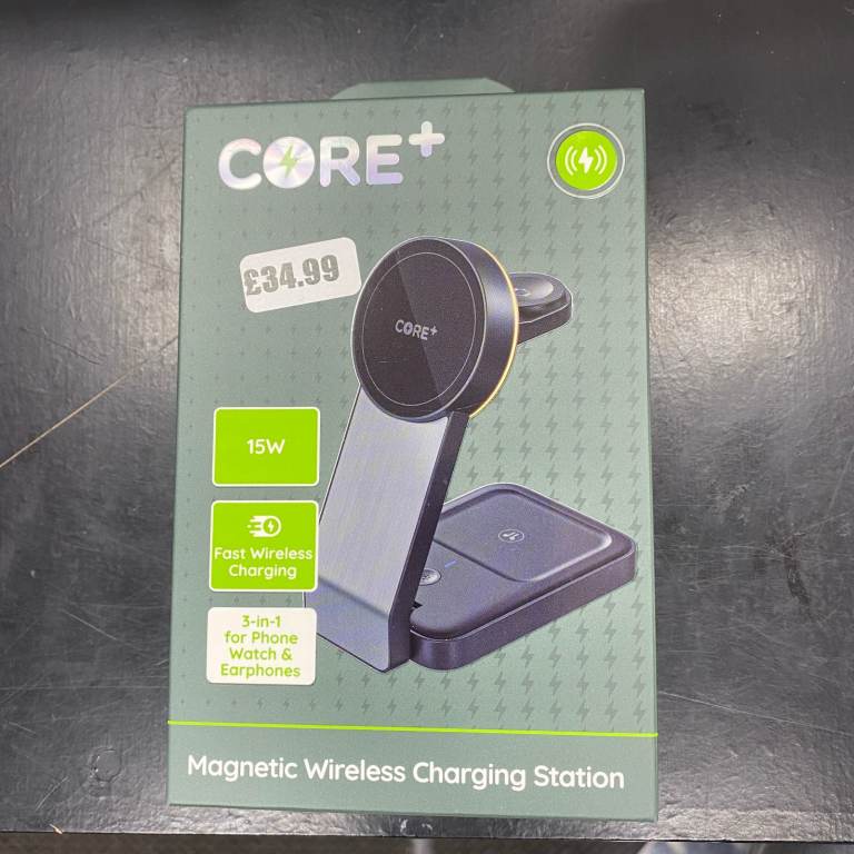 MAGNETIC WIRELESS FAST CHARGING STATION