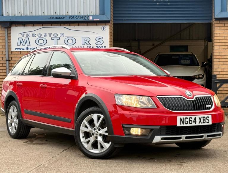 ** GREAT VALUE ** 2014 64 Skoda Octavia 2.0 TDI Scout DSG 4WD 4X4 Estate Tourer