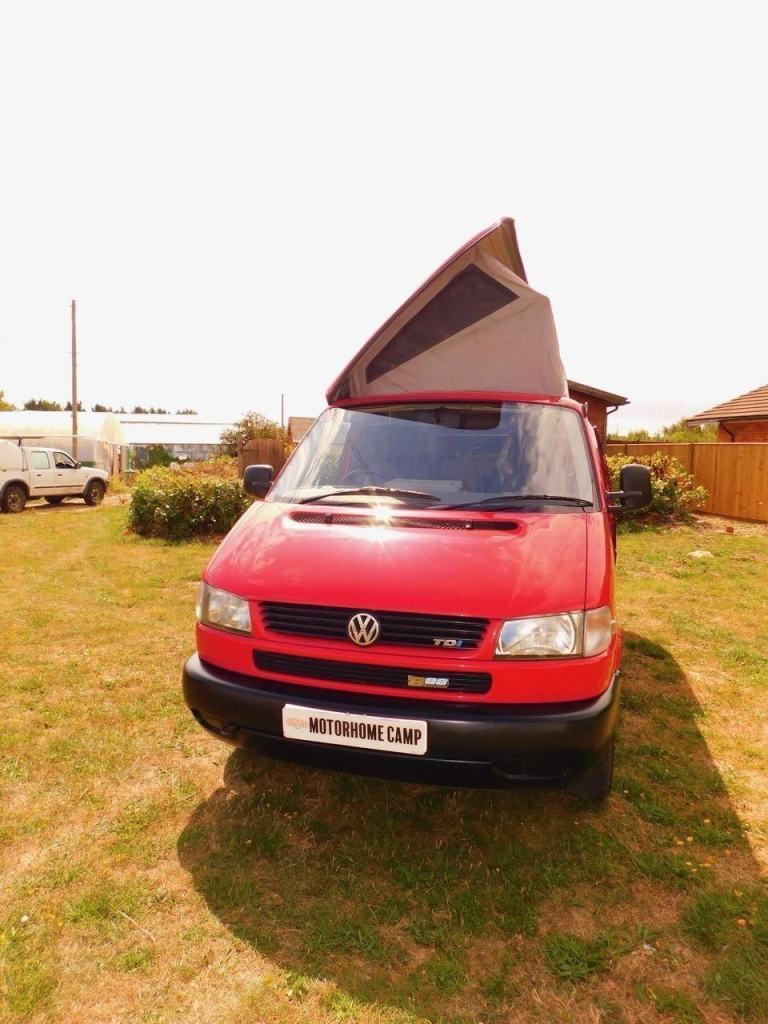 Bilbos VW T4 888 Special Edition Side Raising Pop Top Roof 2 + 2 Berth Campervan