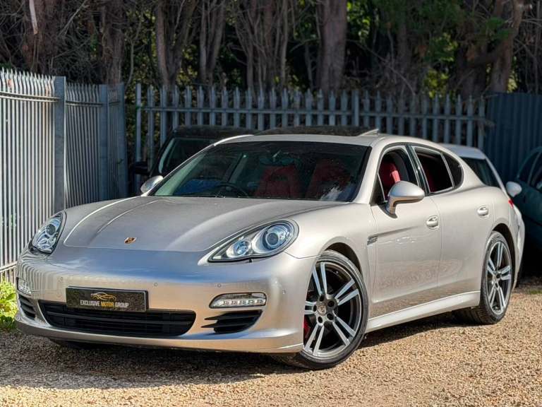 PORSCHE PANAMERA 3.0 V6 Diesel 4dr Tiptronic S ++ RED LEATHERS ++ ULEZ FREE