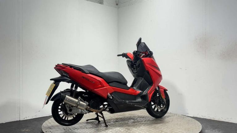 Lexmoto Apollo 2021 8K RUNNING PROJECT SCOOTER SPARES OR REPAIR 125CC MAXI