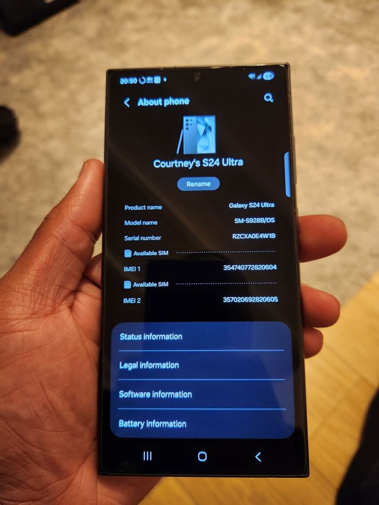 ** SAMSUNG GALAXY S24 ULTRA ** UNLOCKED COMES WITH ORIGINAL BOXH