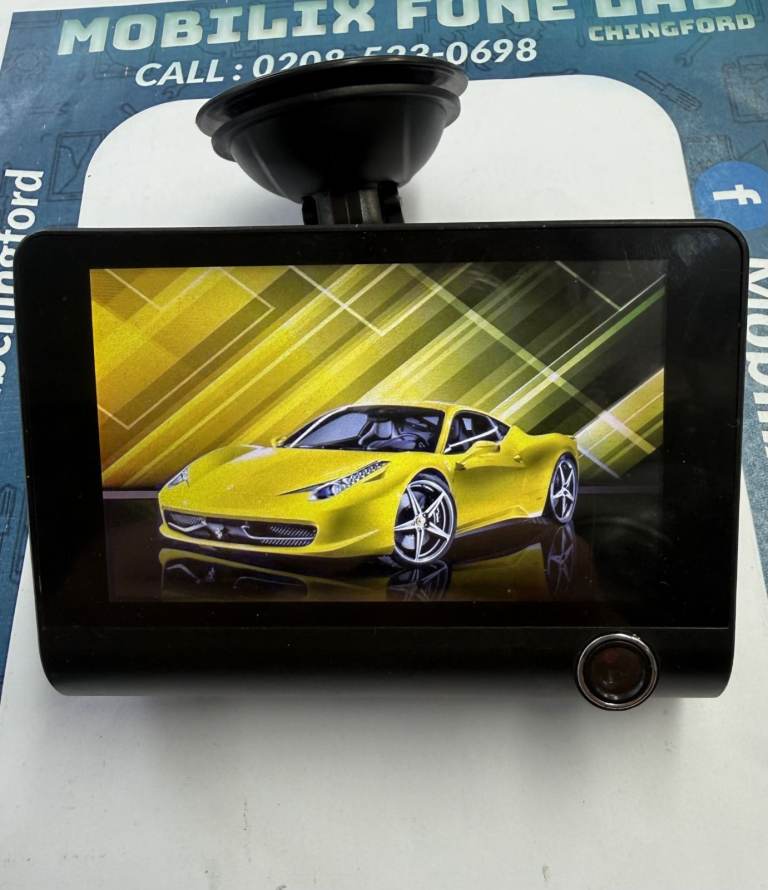 Universal Dash Cam Car DVR 4” Full HD 1080P with LCD Screen & Suction Mount