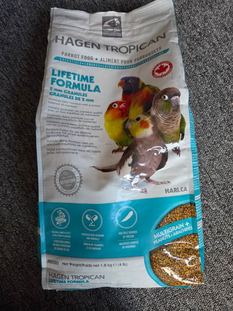 Bird pellet food