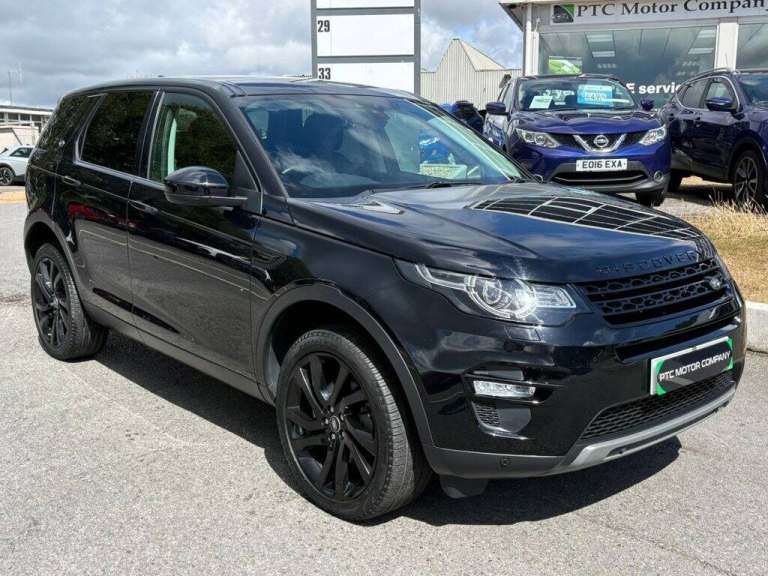2018 18 LAND ROVER DISCOVERY SPORT 2.0 TD4 HSE BLACK SUV 5DR DIESEL AUTO 4WD EUR
