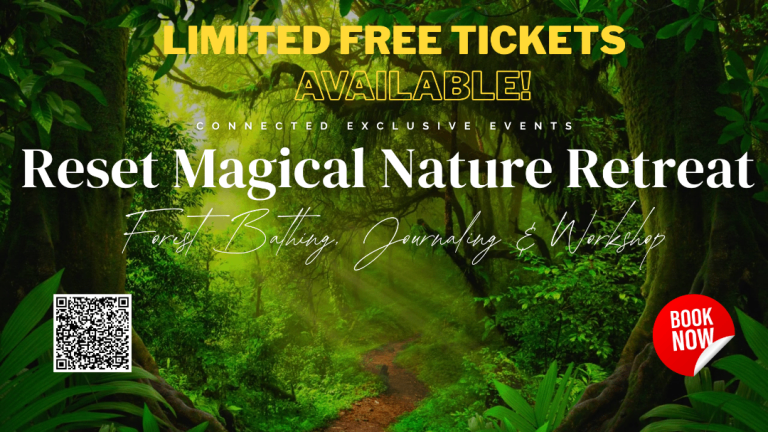 Reset Magical Nature Retreat: Forest Bathing, Journaling, Workshop-Sunday,30 August @10-1pm,Croydon.