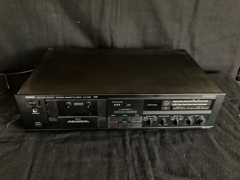 Yamaha KX 230 Cassette Deck with Instruction Book