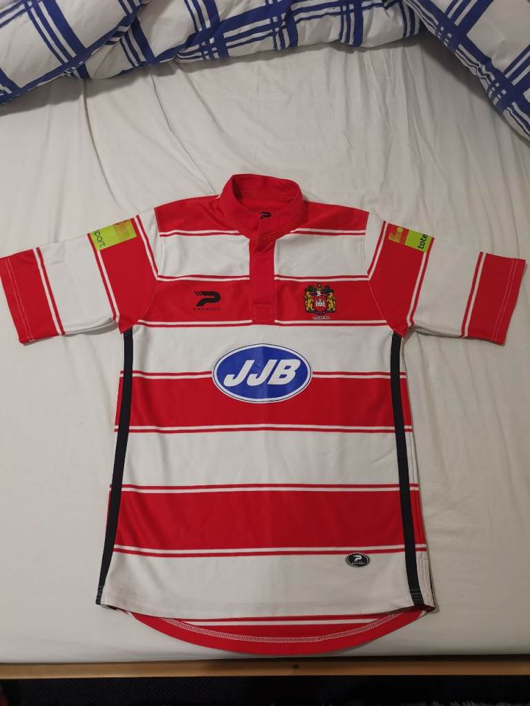 Wigan Warriors Vintage Rugby League Shirt Patrick JJB Retro 2005