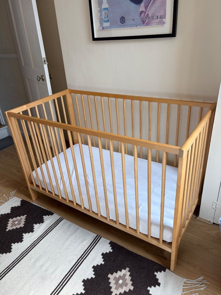 Beautiful wooden cot